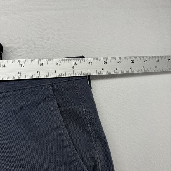 J Crew Pants Men's 38x32 Blue Straight Fit Flex Tech Chino Khaki Pockets NEW - Picture 5 of 11